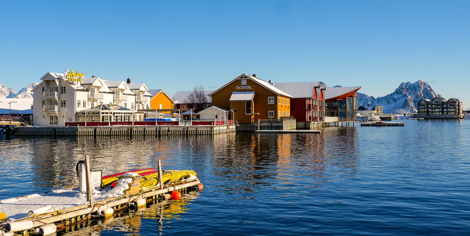 île Lamholmen Svolvaer Norvège