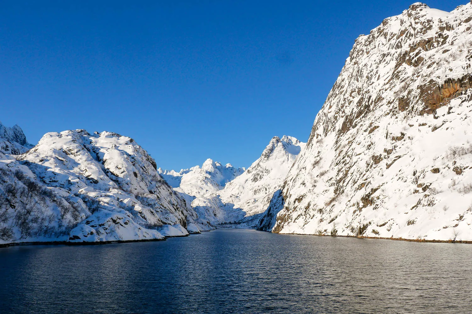 Croisière bateau silencieux brim explorer trollfjord norvège