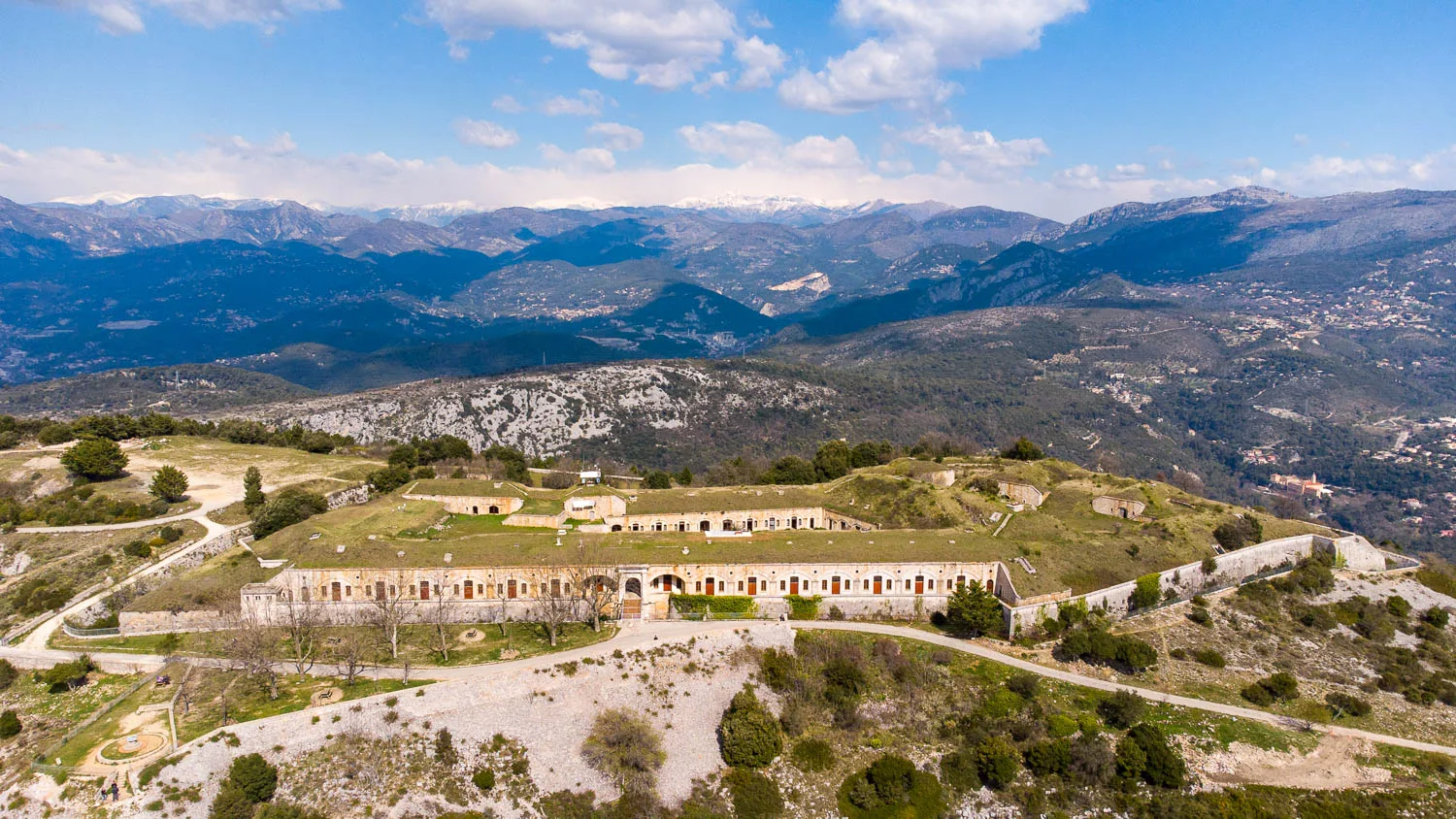 Fort de la Révère parc de la grande corniche eze alpes maritimes