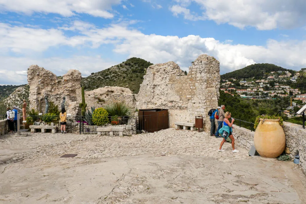 Ruines du château d'Eze France