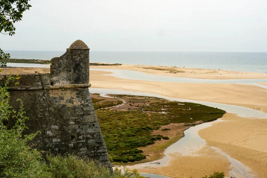 Fort et plage Cacela Velha Portugal