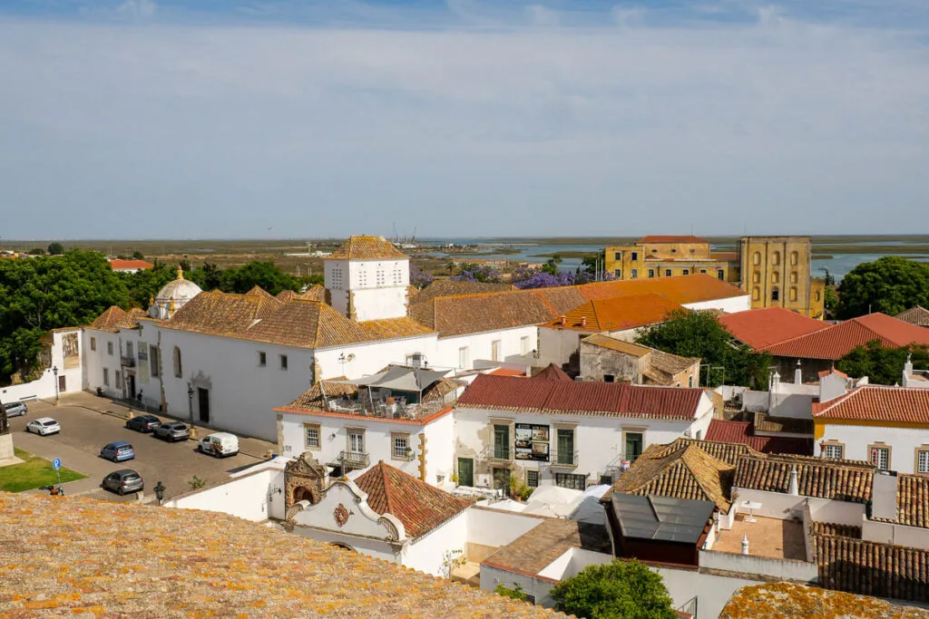 Panorama terrasse cathédrale Faro Portugal