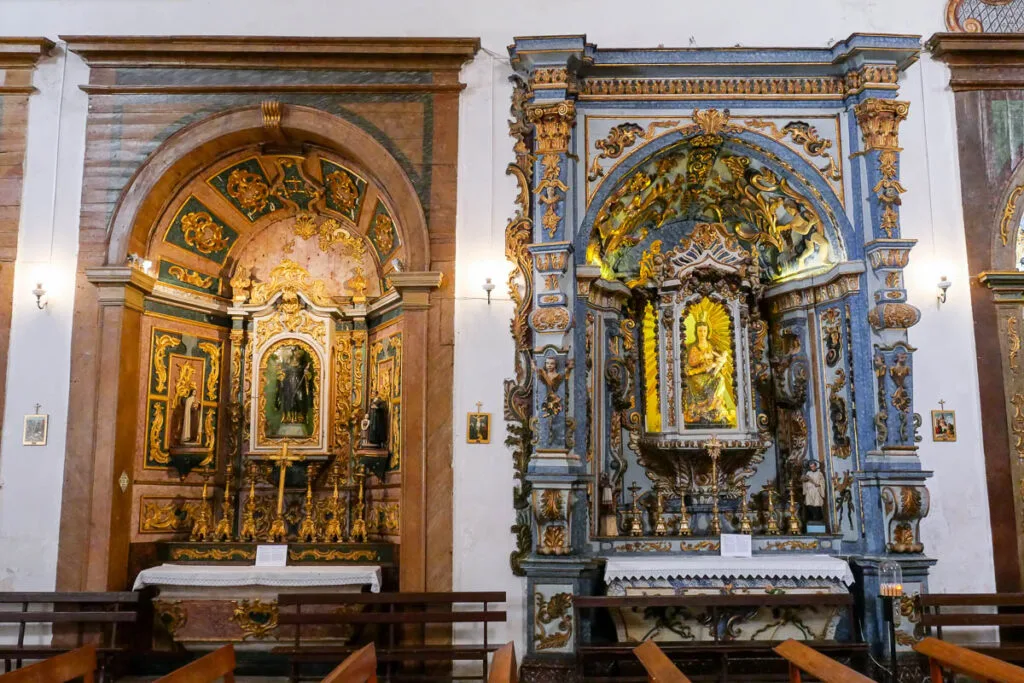 Igreja de Santiago intérieur église Saint Jacques Tavira Portugal