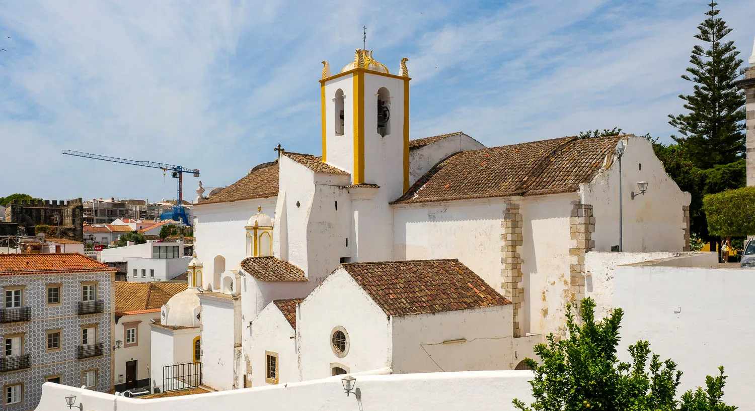 Igreja de Santiago église Saint Jacques visiter Tavira Portugal