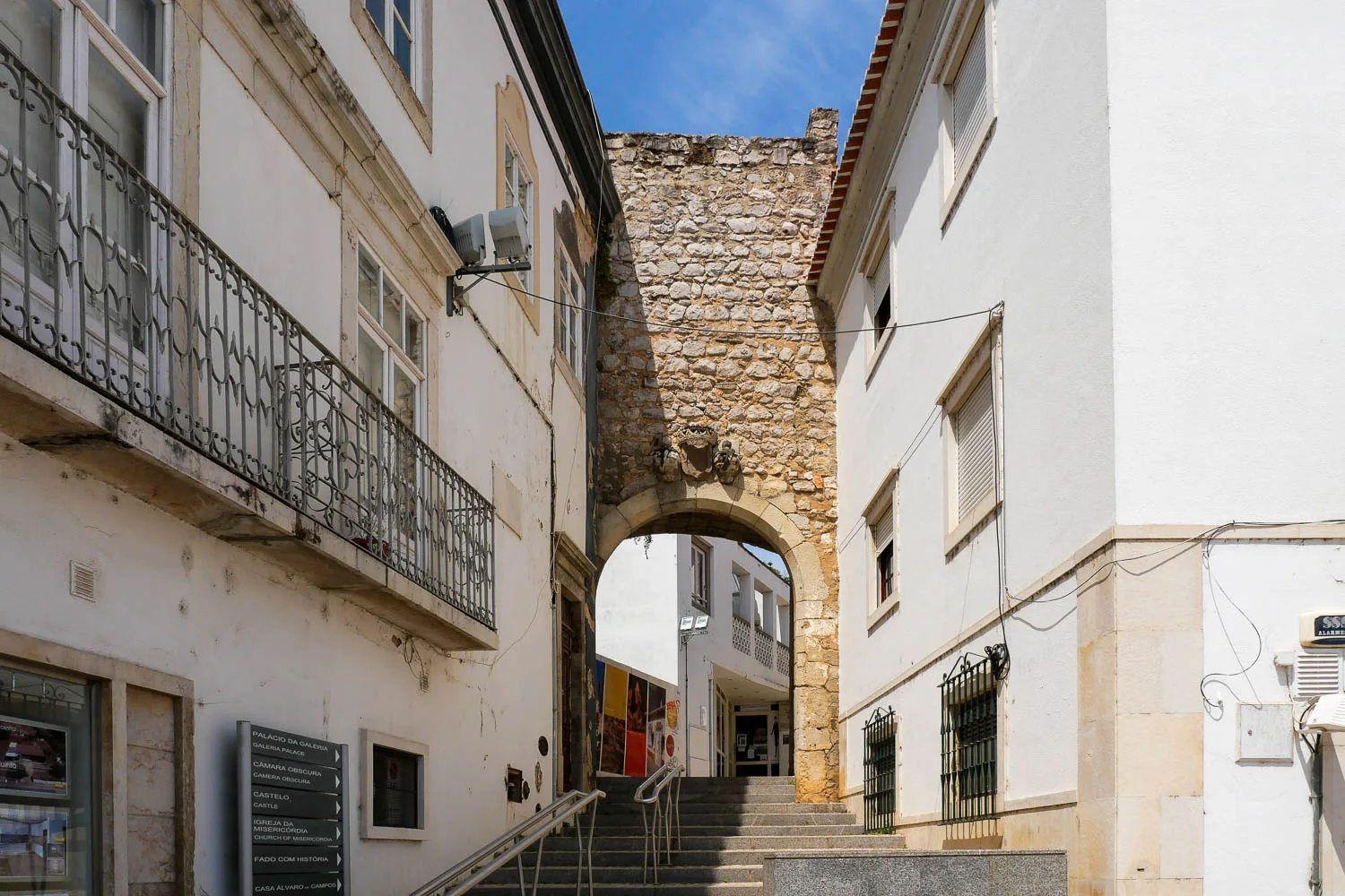 Porta de Dom Manuel porte remparts vieille ville tavira portugal