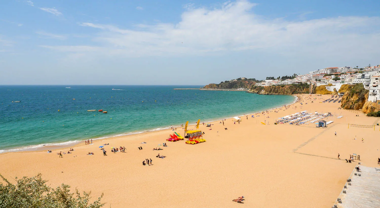 Praia dos Pescadores beach Albufeira Algarve Portugal