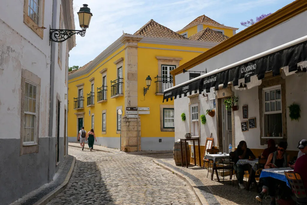 Old town Faro Portugal