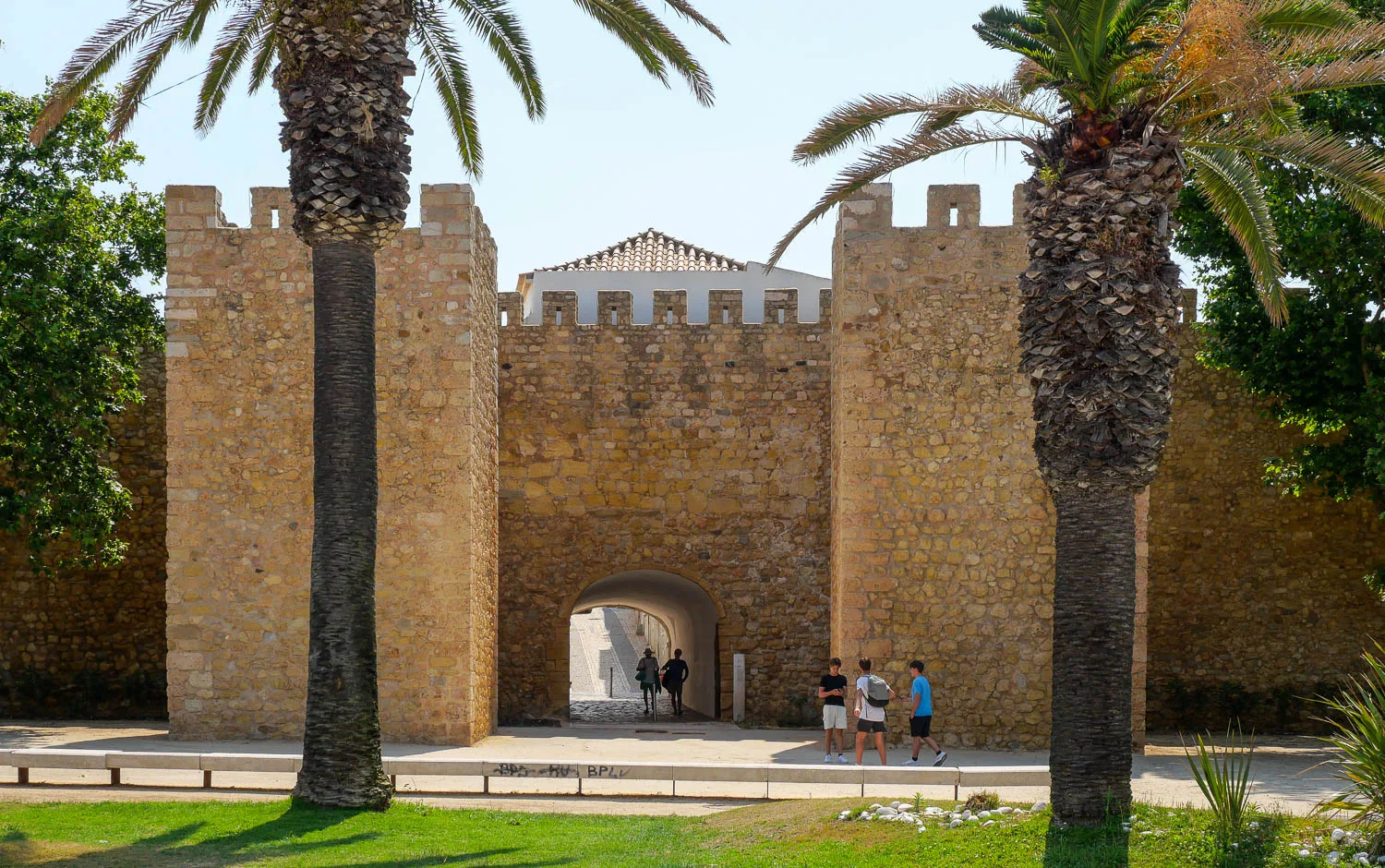 ancienne porte ville Lagos Portugal Porta de São Gonçalo muraille