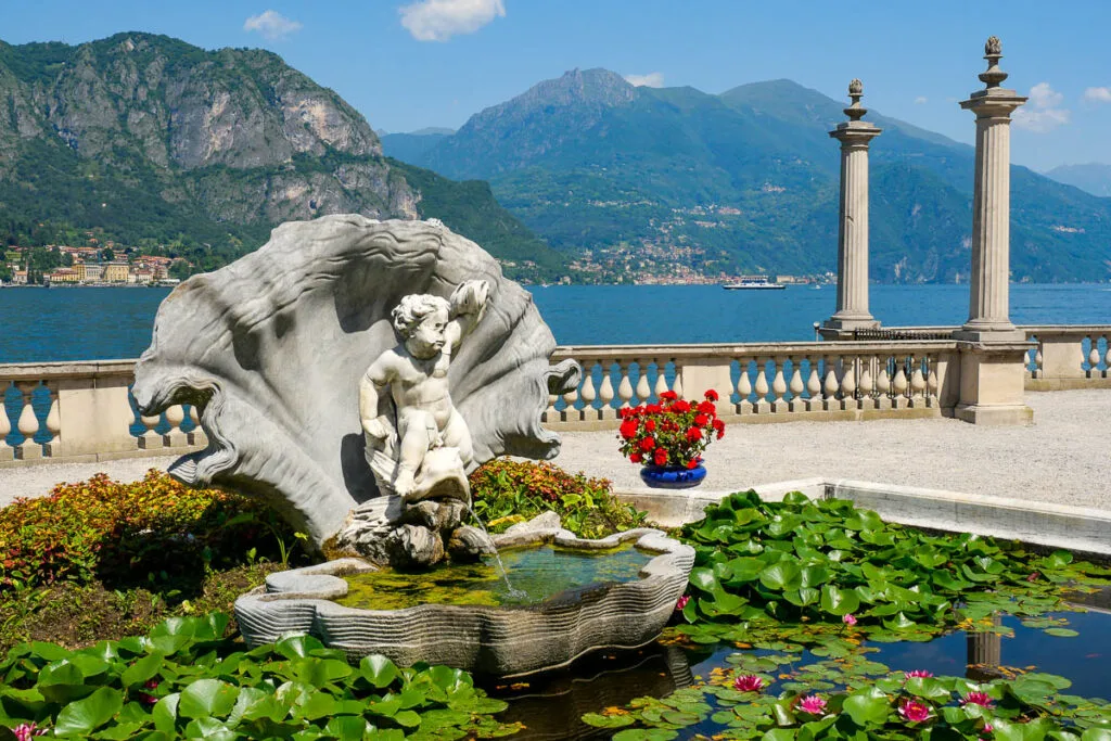 Bellagio gardens villa Melzi italy