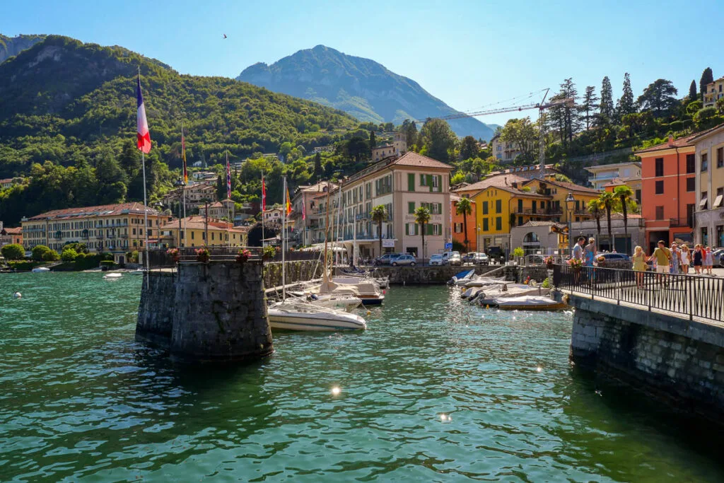 what to do in lake Como Menaggio harbour