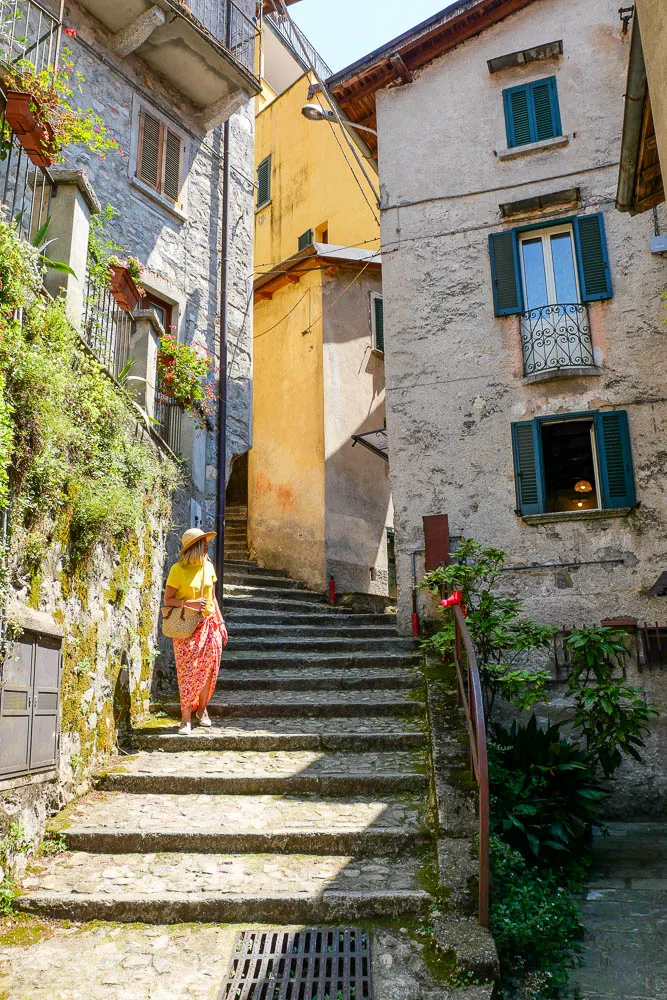 village Nesso Lake Como Italy