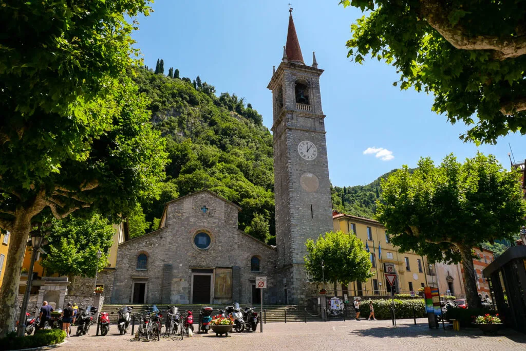 Varenna chiesa san giorgio Italy