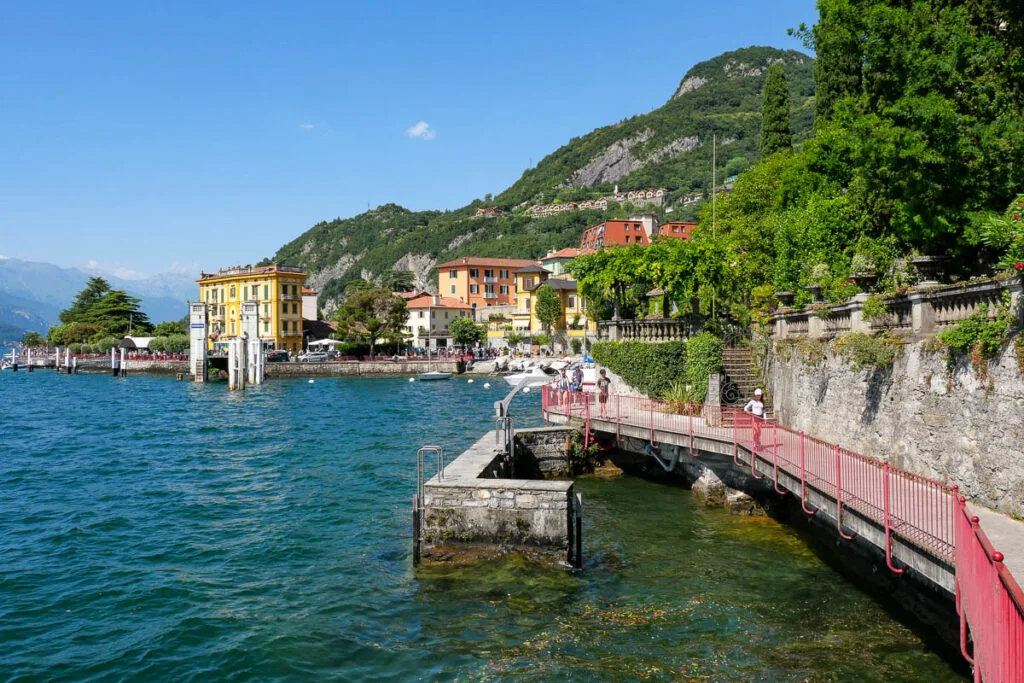what to do in lake como at village Varenna