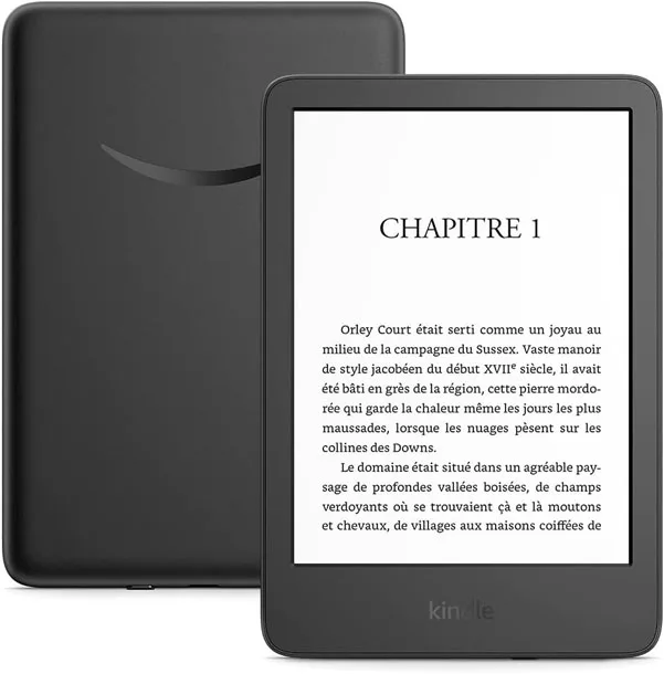 tablette lecture voyage Kindle