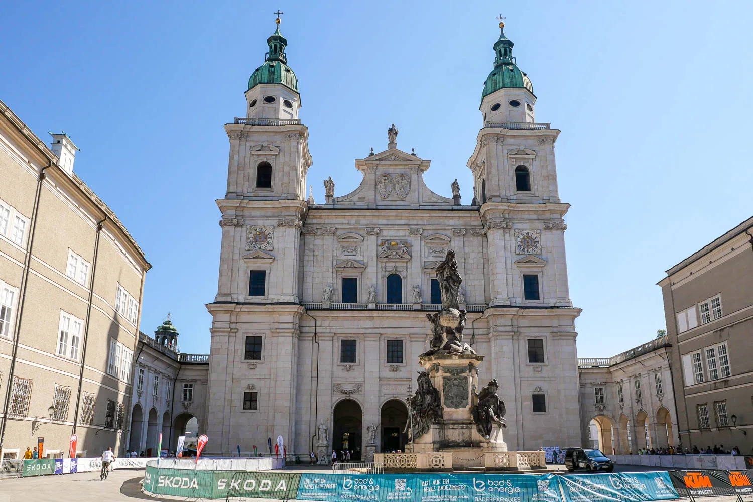 façade cathédrale Salzbourg Autriche
