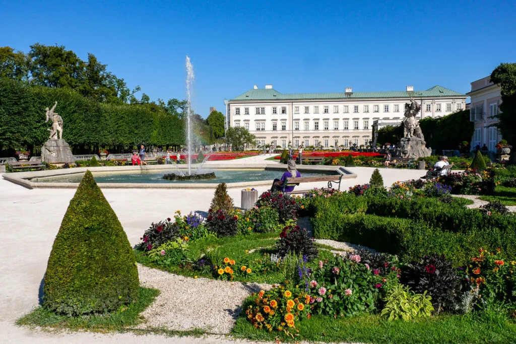 Jardins château Mirabell que faire à Salzbourg Autriche