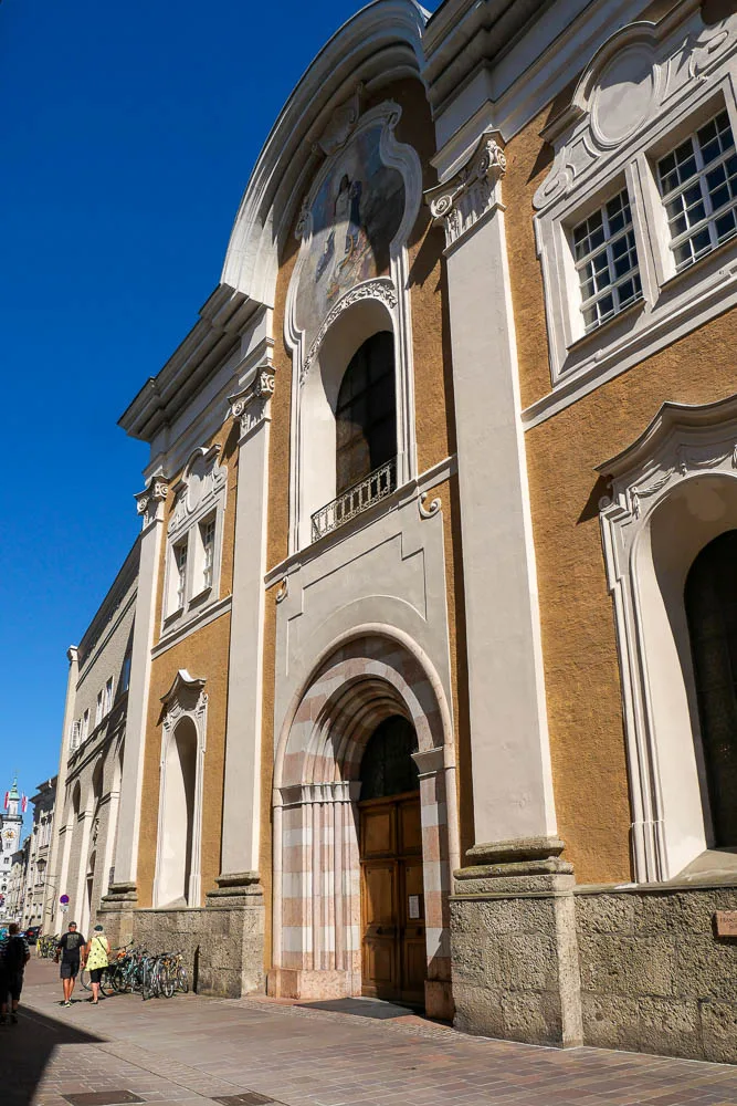 église franciscaine salzbourg franziskanerkirche