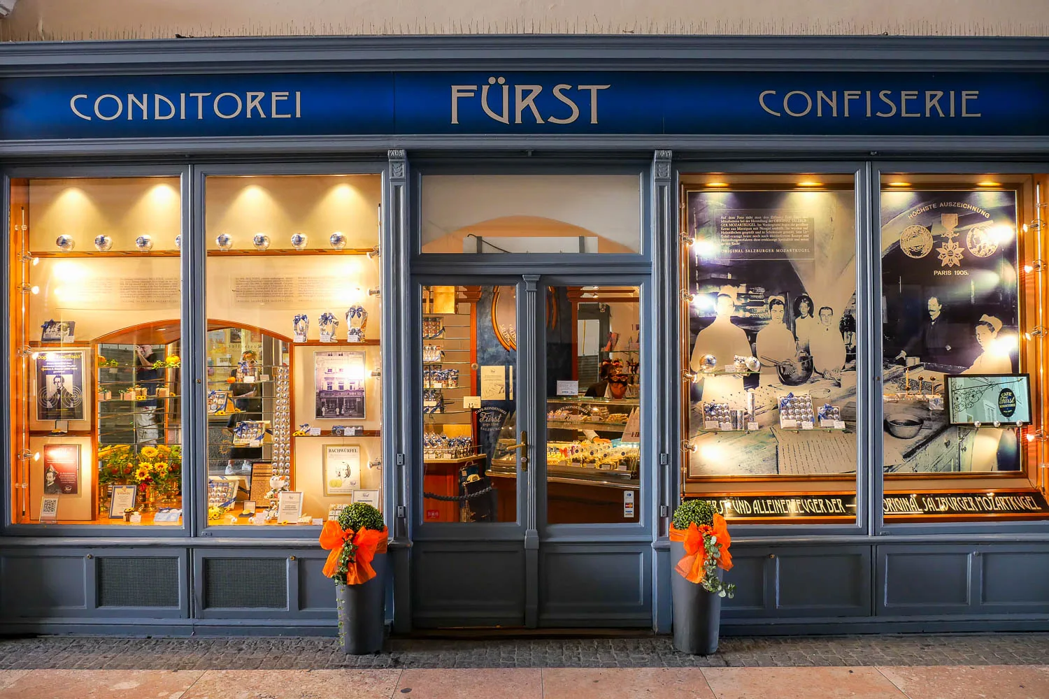 chocolatier furst salzbourg autriche
