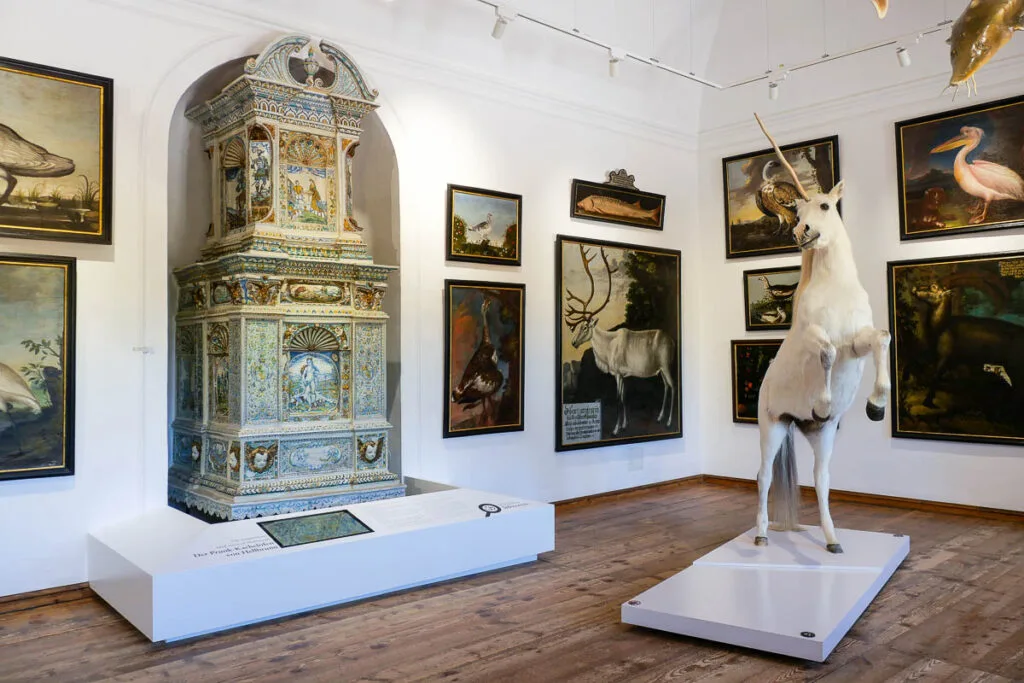 cabinet des curiosités palais Hellbrunn Autriche