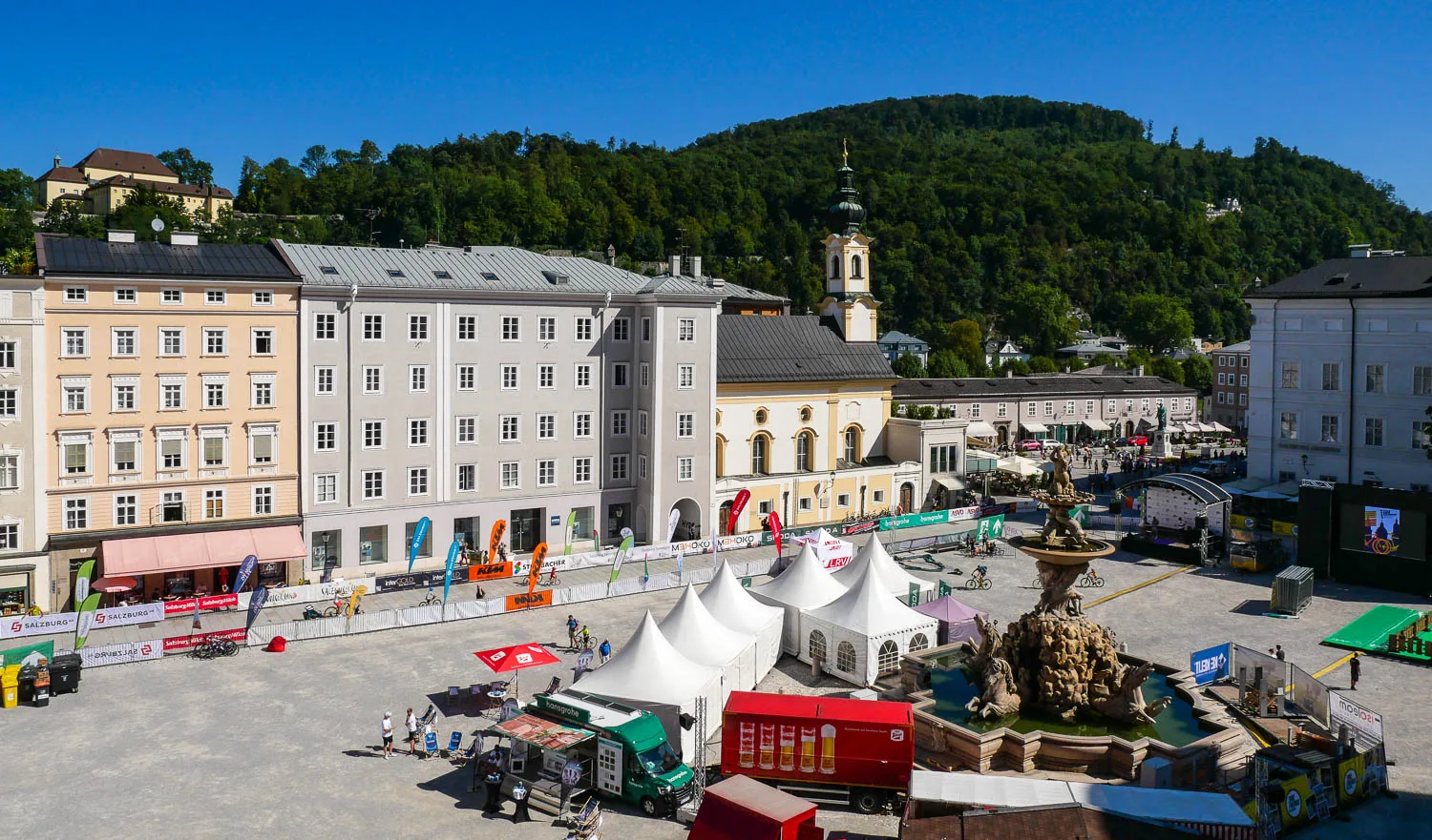 Residenz Platz que faire à Salzbourg Autriche