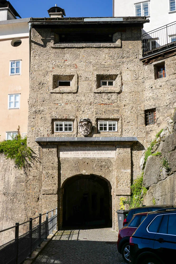 rue historique steingasse Salzbourg Autriche
