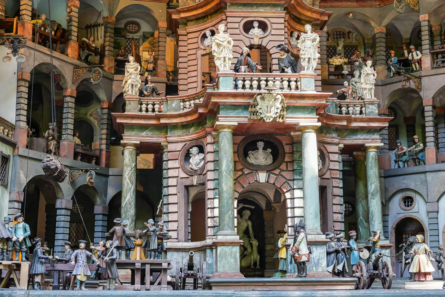 Théâtre mécanique Hellbrunn Autriche