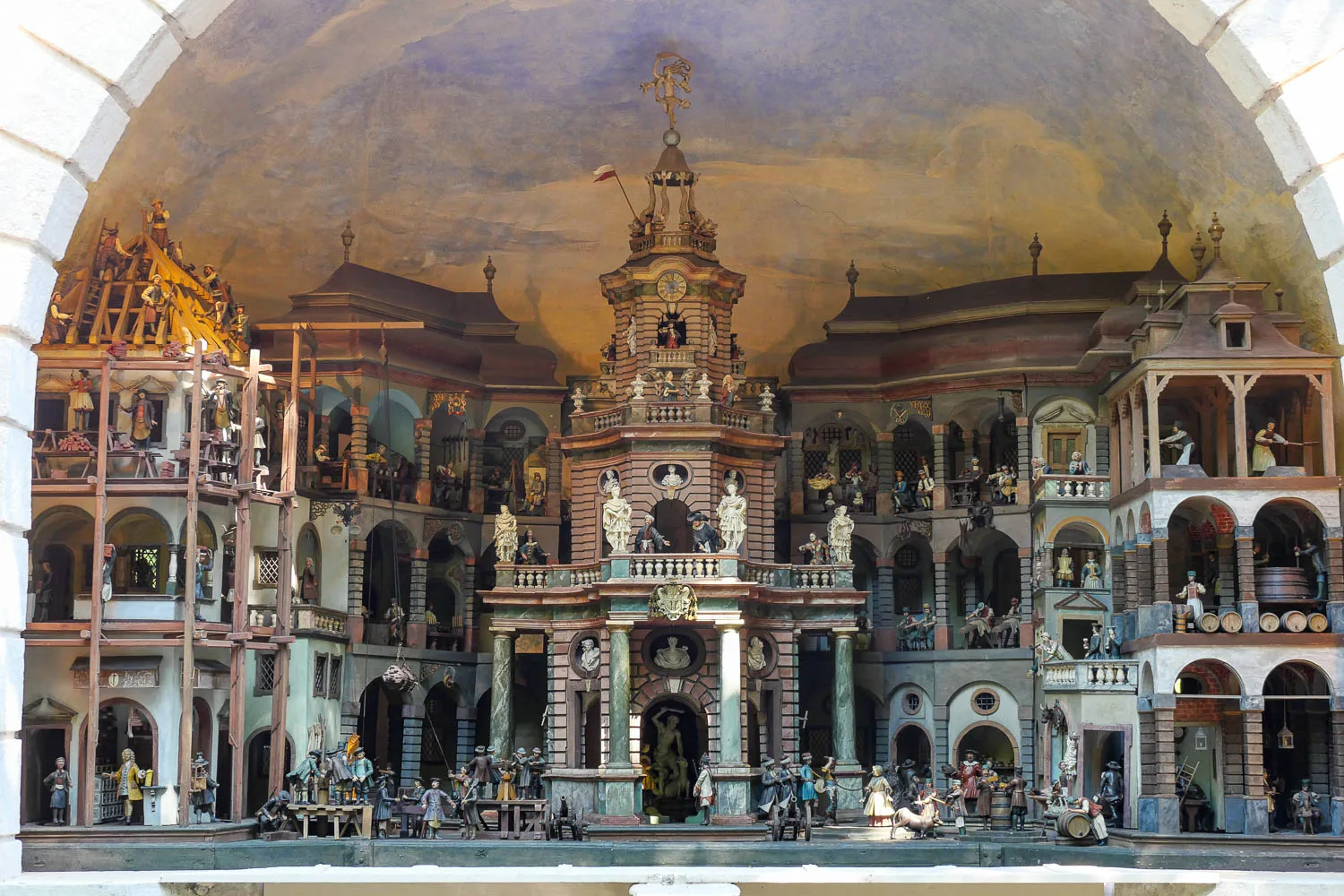 Théâtre mécanique Hellbrunn Autriche