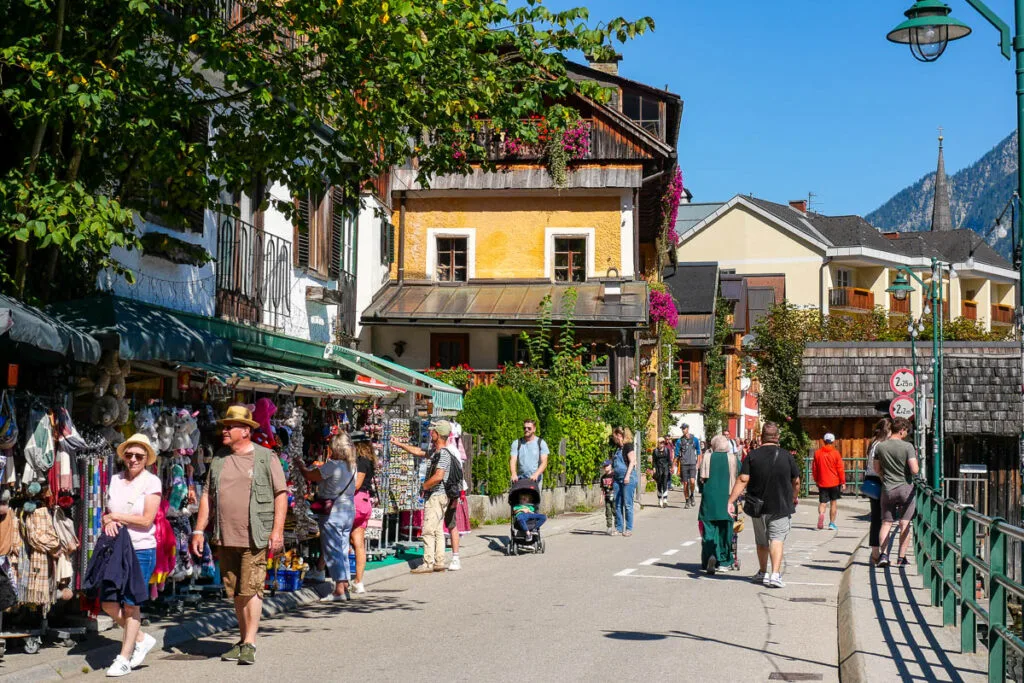 Seestraße route rue Hallstatt Autriche