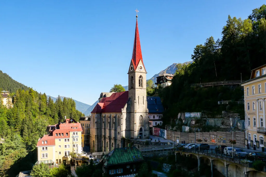 église Bad Gastein visiter l'Autriche