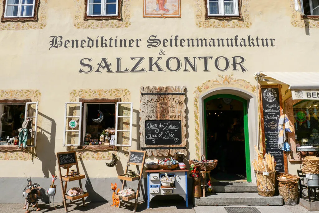 boutique souvenirs village hallstatt autriche