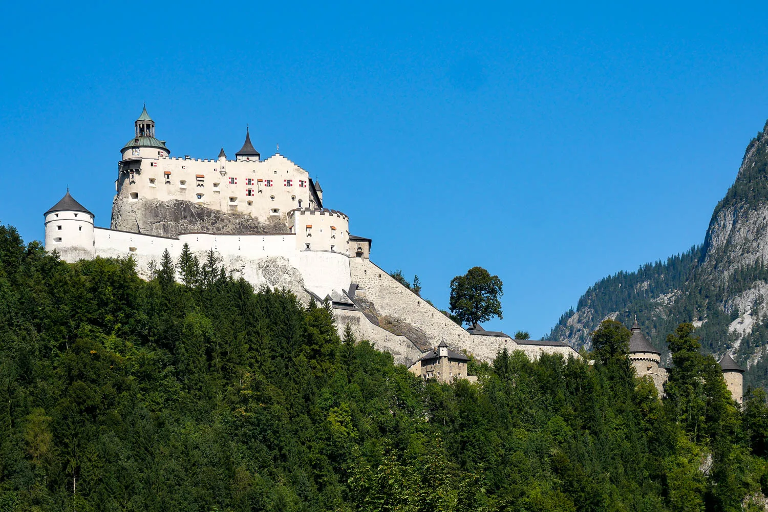 Château de Hohenwerfen road trip Autriche