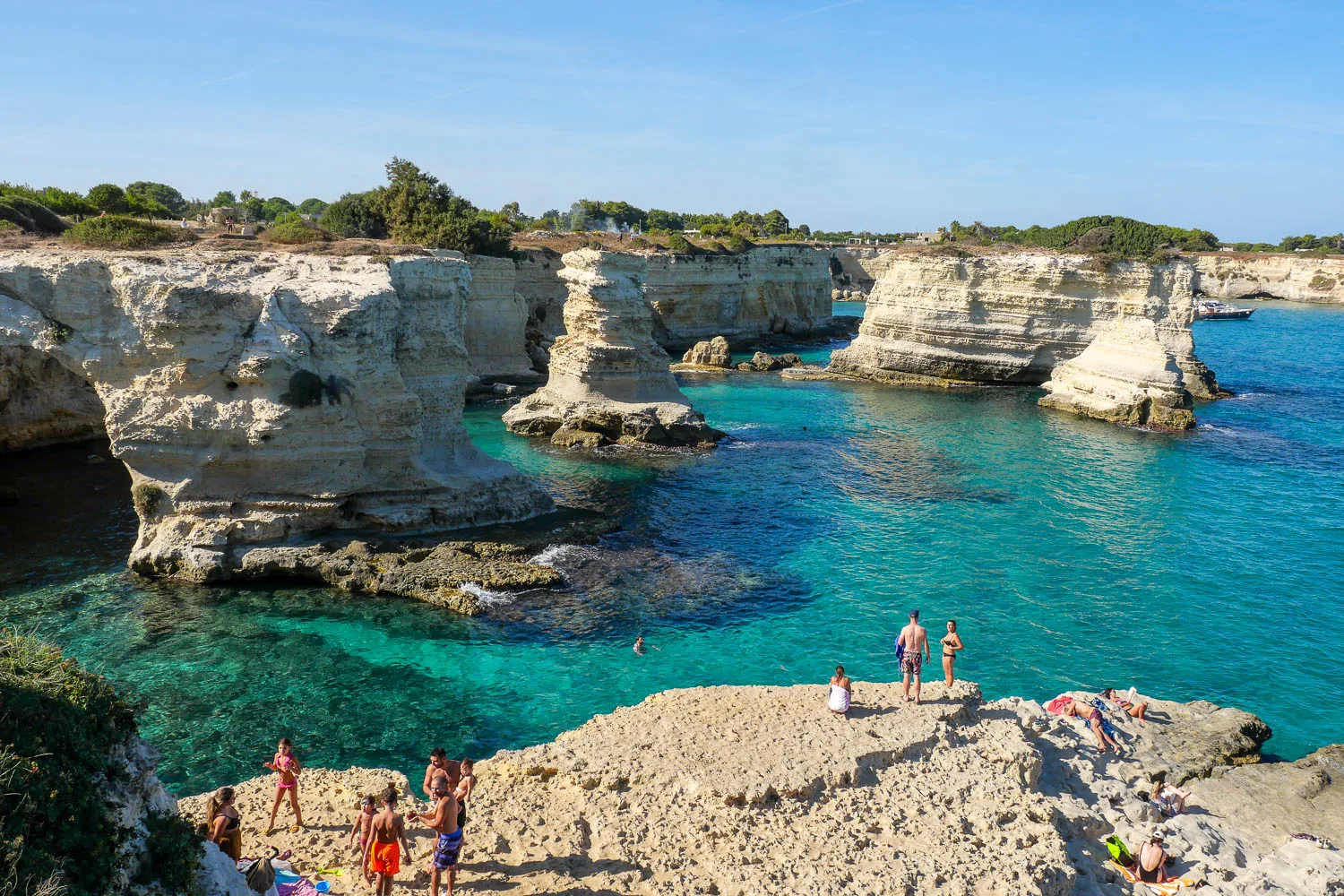 Faraglioni di Sant'Andrea Puglia Salento Italy