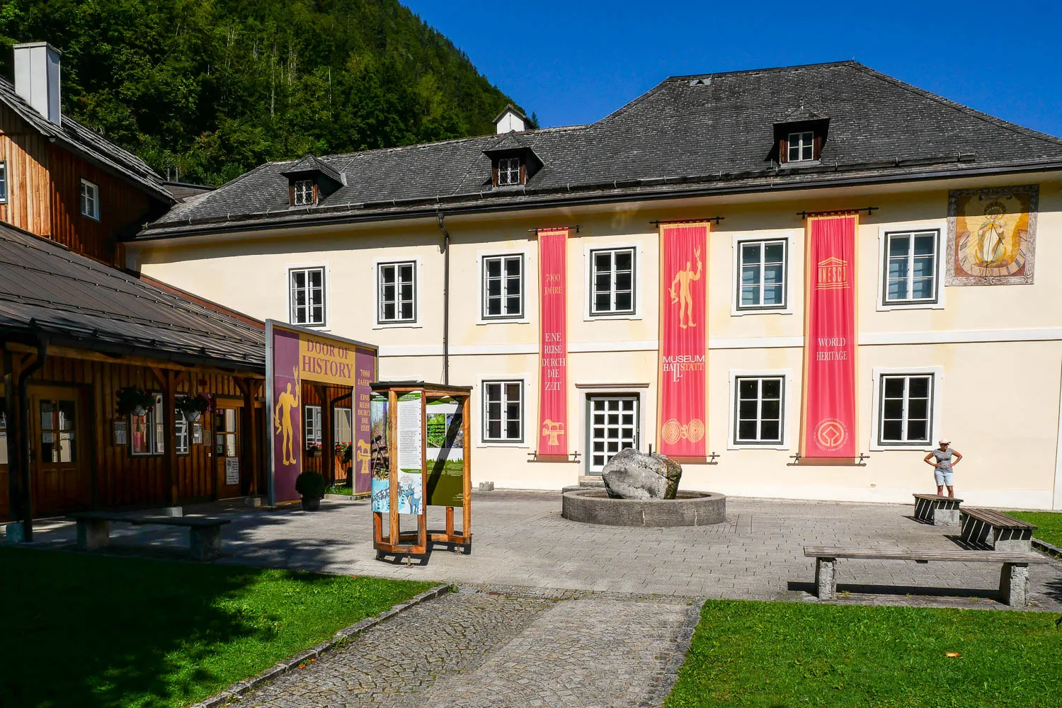 Museum musée patrimoine mondial hallstatt autriche