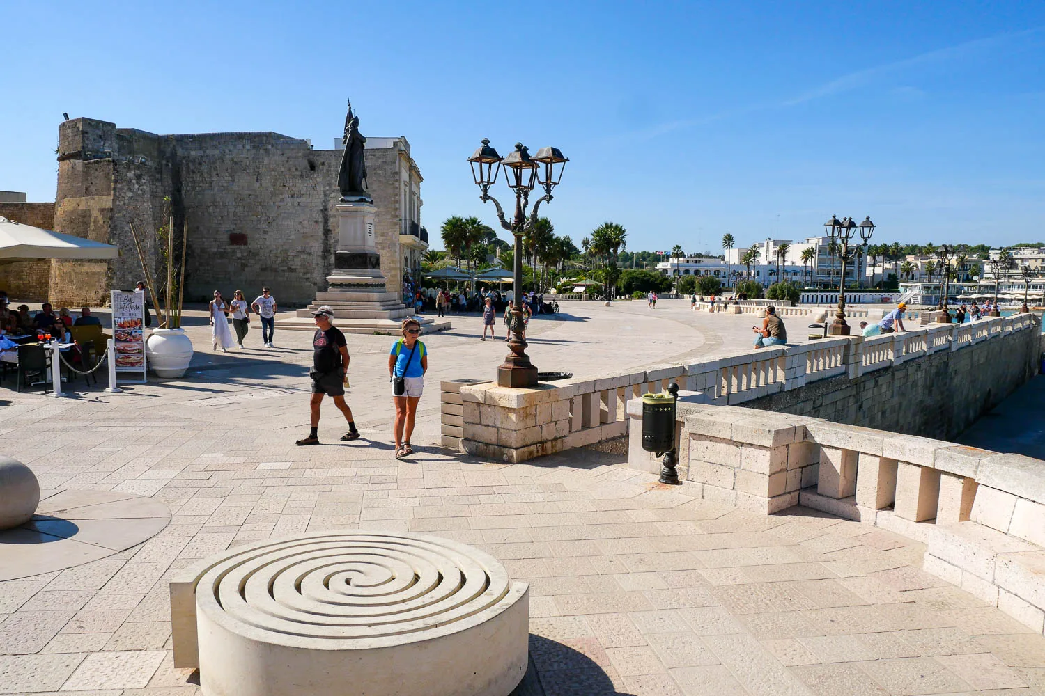 Lungomare degli Eroi Otranto Italy Puglia Salento