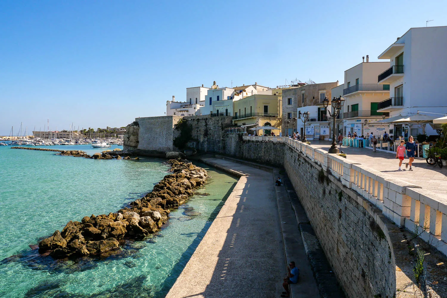 Things to do in Otranto Italy Lungomare degli Eroi