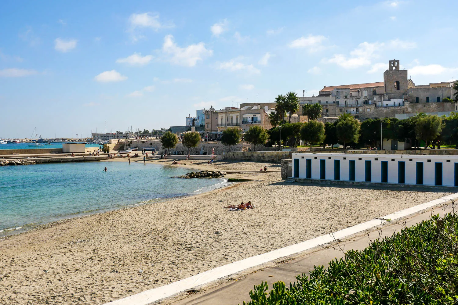 Spiaggia del Molo (Spiaggia dei Bambini) beach Otranto Italy