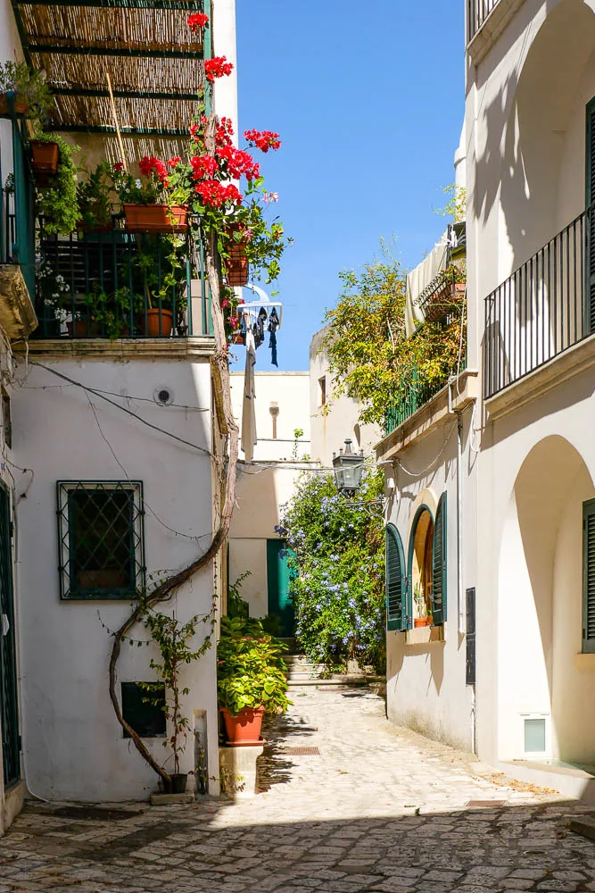 what to do in Otranto Italy old town street