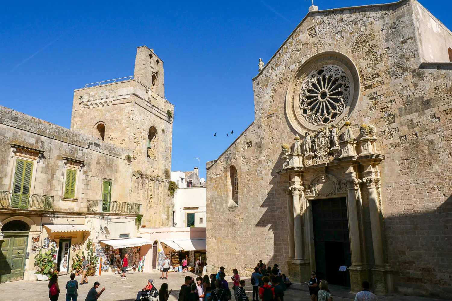 Otranto old town medieval city Italy