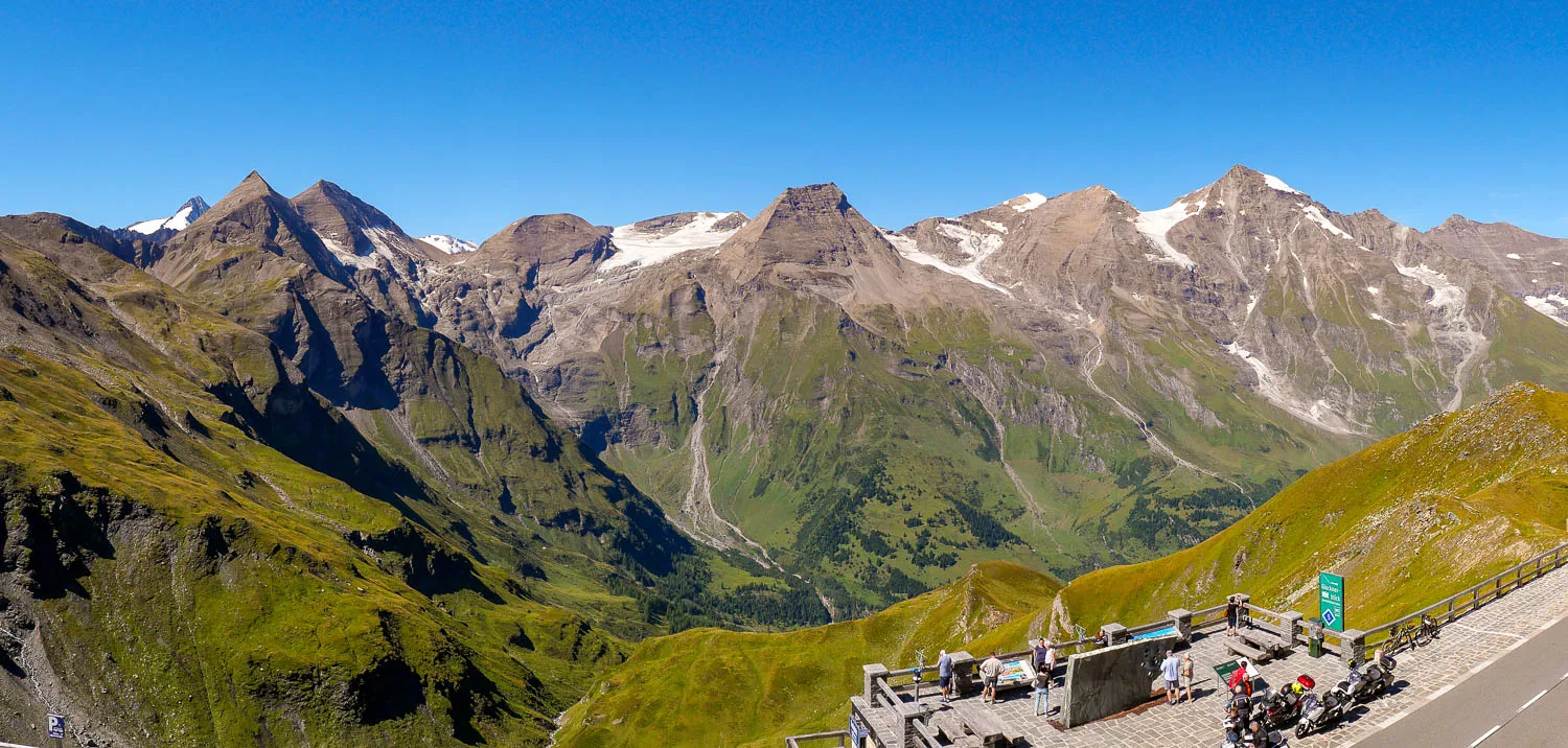 Visiter l'Autriche route alpine du Grossglockner point d'arrêt n°5 Fuscher Törl