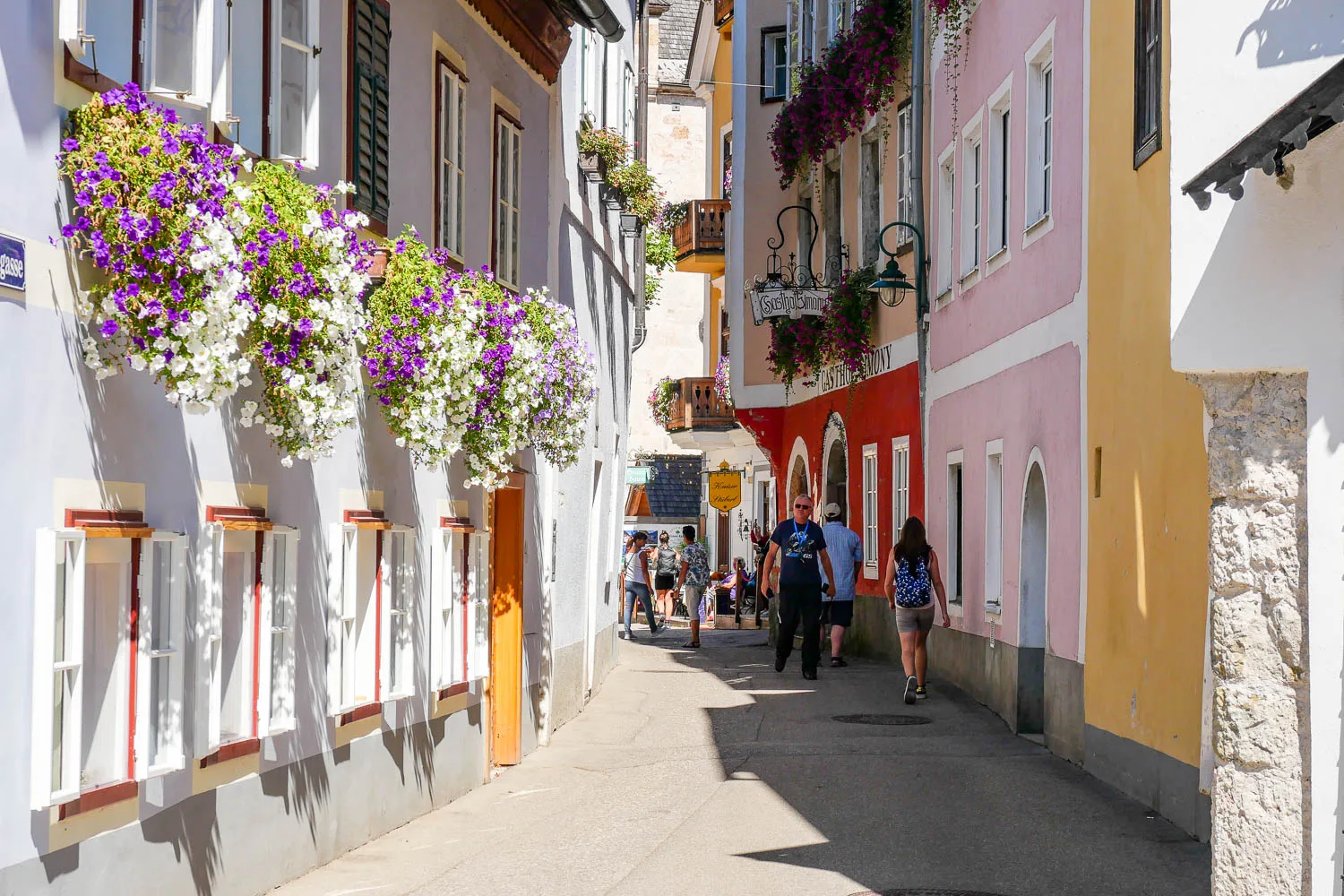 rue seestrasse hallstatt autriche