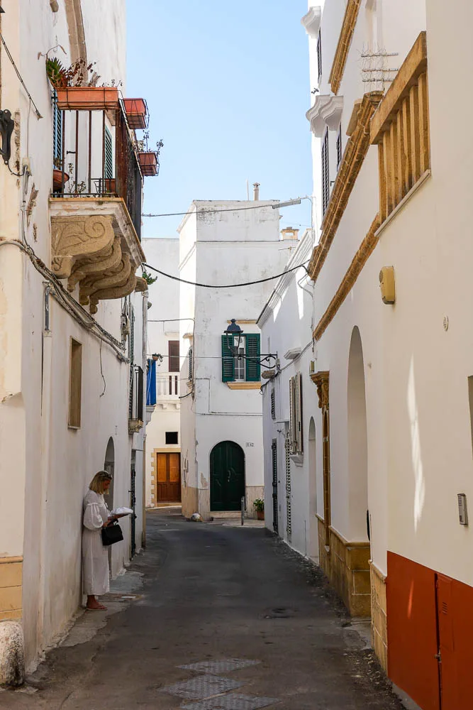 What to see in Gallipoli Italy old town