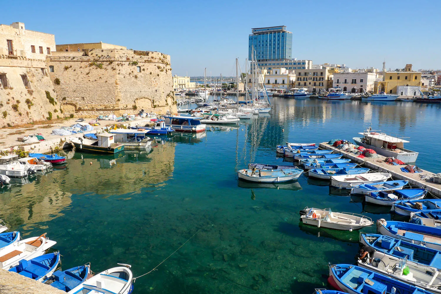 Old fishing port things to do in Gallipoli Puglia Italy