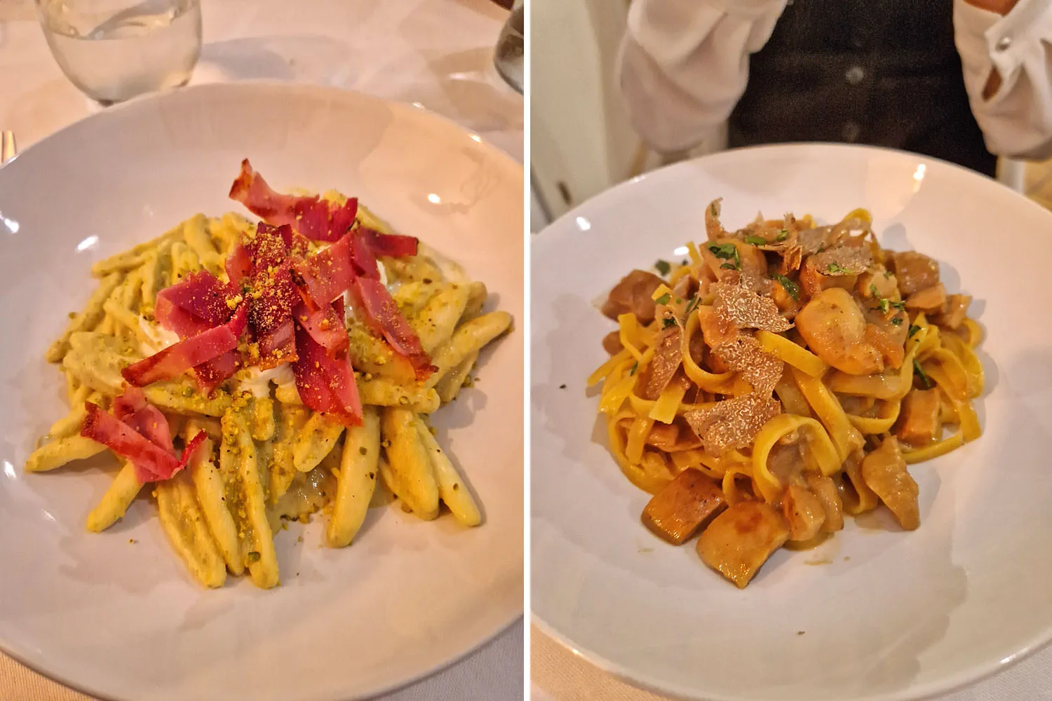Where to eat in Matera local specialties pasta Italy