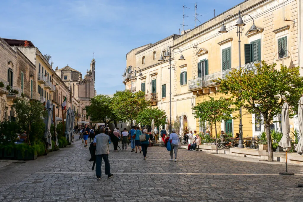 Best things to do in Matera Italy Via Domenico Ridola
