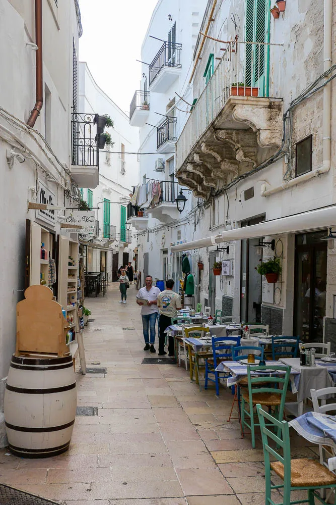 Things to do in Monopoli Italy street historic center old town