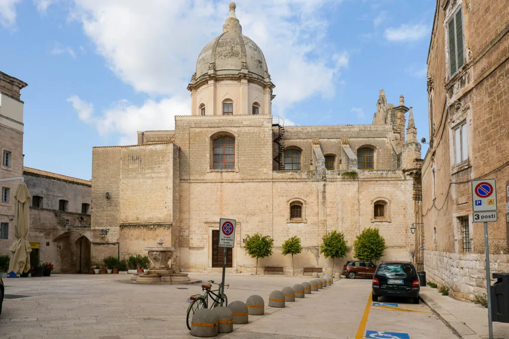Largo Palmieri Church of Santa Teresa Monopoli Italy