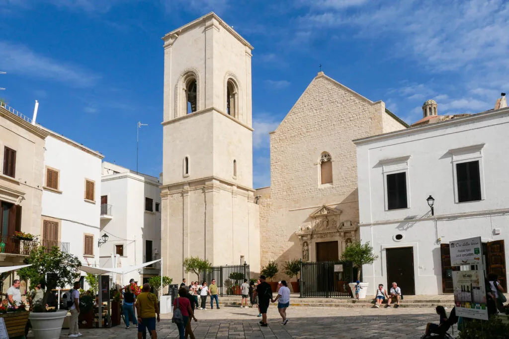 Église chiesa Matrice di Santa Maria Assunta Polignano a Mare Italie