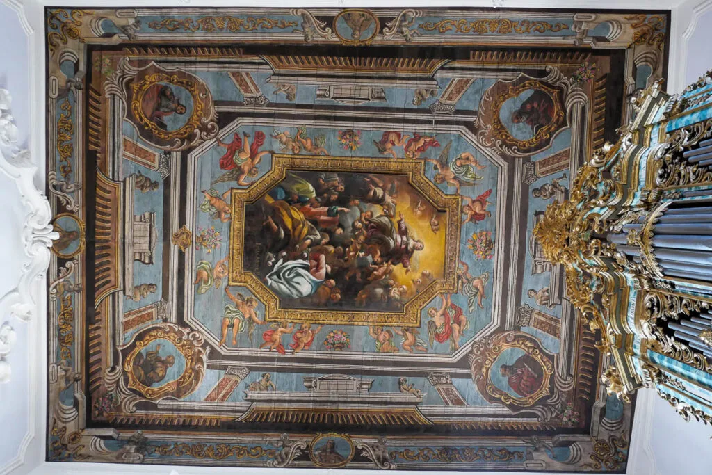 Fresque peinture église chiesa Matrice di Santa Maria Assunta Polignano a Mare Italie