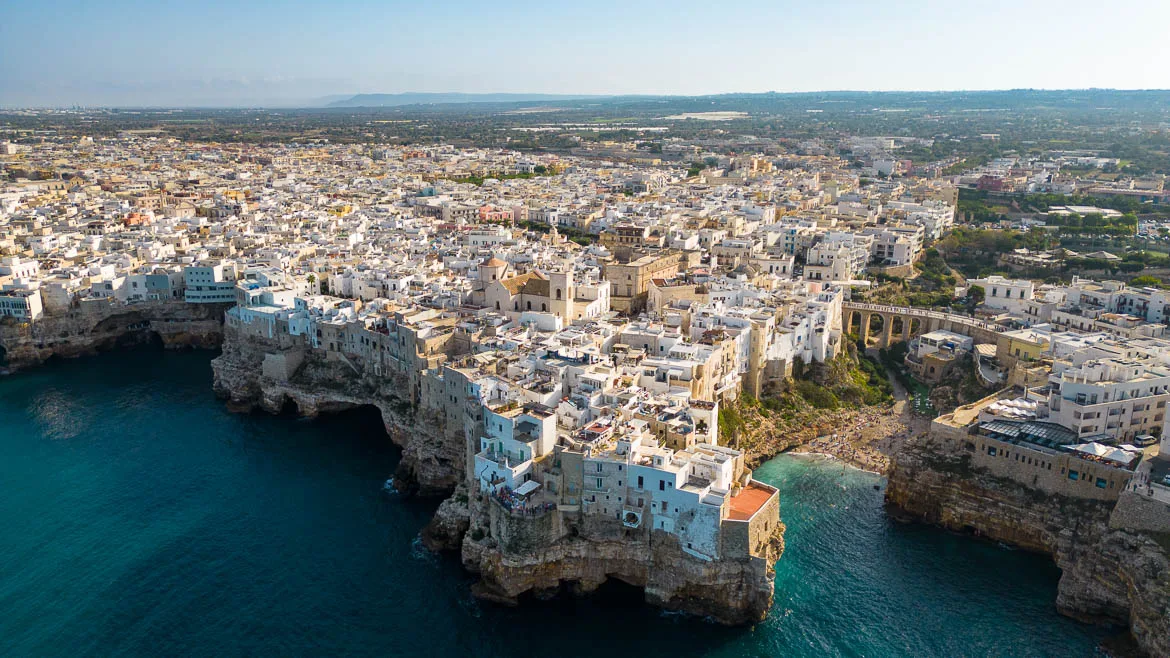Visiter Polignano a Mare Pouilles Italie