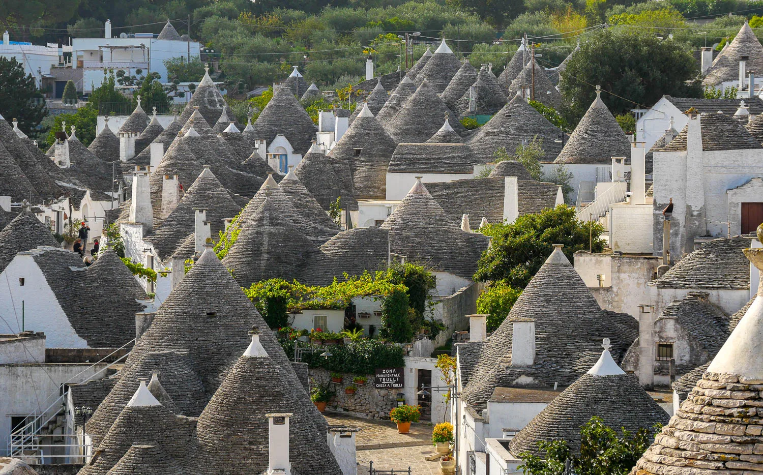 Alberobello Santa Lucia viewpoint trulli Puglia Italy